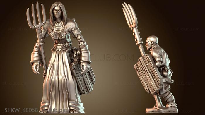 Military Вампирский страж-копьеносец