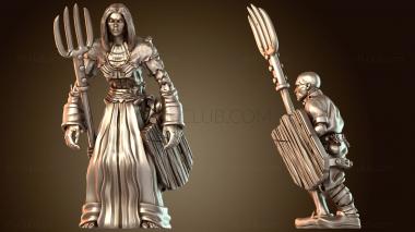 3D модель Вампирский страж-копьеносец (STL)