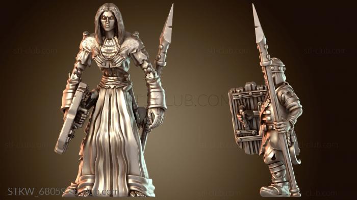 Military Вампирская пехота с копьями