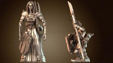 3D модель Рыцарь Вампирского Копья (STL)