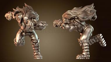 3D модель Охотник на вампиров (STL)