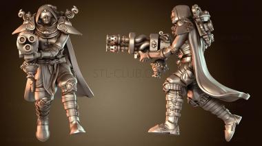 3D модель Огнемет Авангарда (STL)