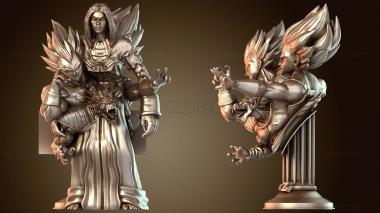 3D модель Бюст Вегеты (STL)