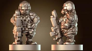 3D модель Вертрувианский драгун-наблюдатель (STL)