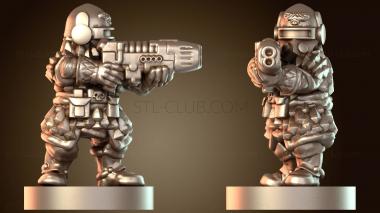 3D модель Вертрувианский драгун Азурианский (STL)