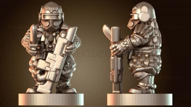 3D модель Вертрувианский драгунский бастион (STL)