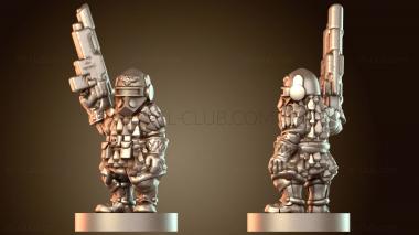 3D модель Вертрувианский драгун-защитник (STL)