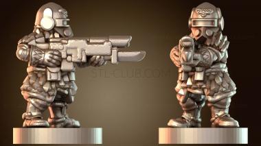 3D модель Вертрувианский драгун-исполнитель (STL)