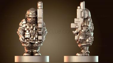 3D модель Вертрувианский драгун-улан (STL)