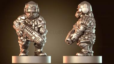 3D модель Вертрувианский драгун-истребитель (STL)