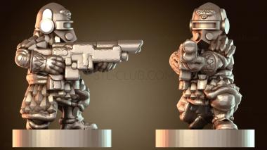 3D модель Вертрувианский драгун Улан (STL)