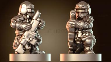 3D модель Вертрувианские драгуны-фанатики (STL)