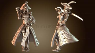 3D модель Ветеран-капитан-мечник (STL)