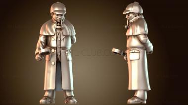 3D модель Викторианский детектив (STL)