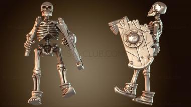 3D модель Виктус Скелет Сентинел Наблюдатель (STL)