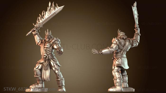 Король огненных великанов эпохи викингов Сурт