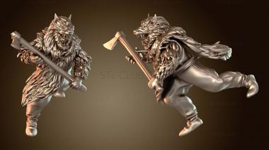 3D модель Викинги-берсерки (STL)