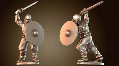 3D модель Элита викингов-берсерков (STL)