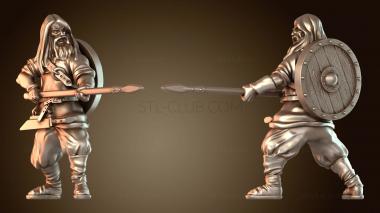 3D модель Викинг Бонди Спирмен (STL)