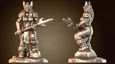 3D модель Миниатюрный храбрец Викинг (STL)