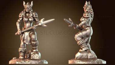 3D модель Викинг в экипировке (STL)