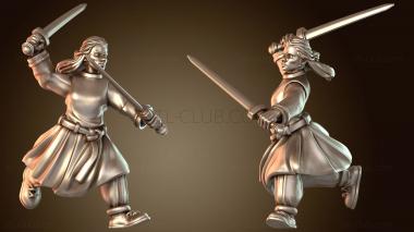 3D модель Ветераны «Викингов-щитоносцев» (STL)