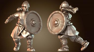 3D модель Защитница викингов-щитниц (STL)