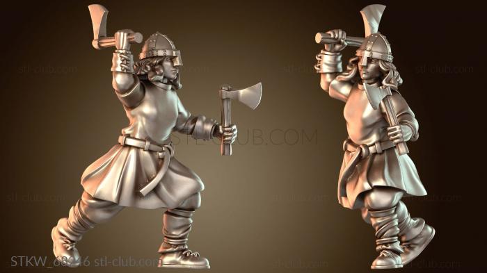 Стойкие девы-щитницы викингов