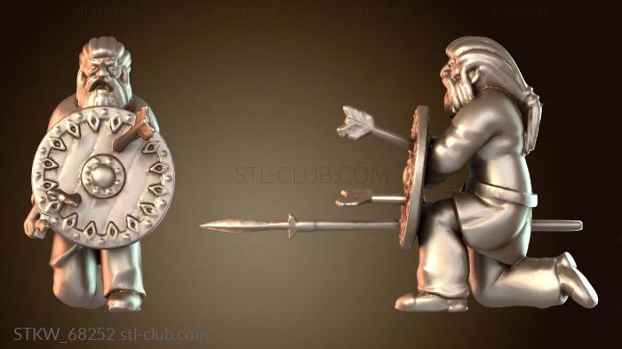 Стена щитов викингов