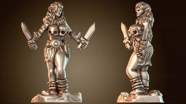 3D модель Викинг-победитель (STL)