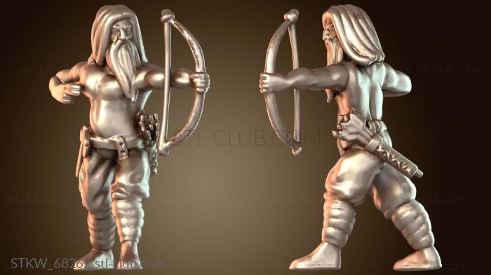 Викинг с луком