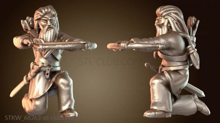 Викинг, искусный в стрельбе из лука