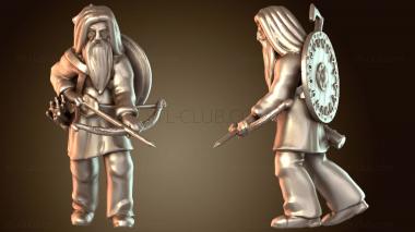 3D модель Викинг с луком-трекером (STL)