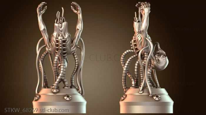 Military Viktuzaar Cimen Half-Man Reptilian