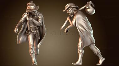 3D модель Деревенский житель Незнакомец (STL)