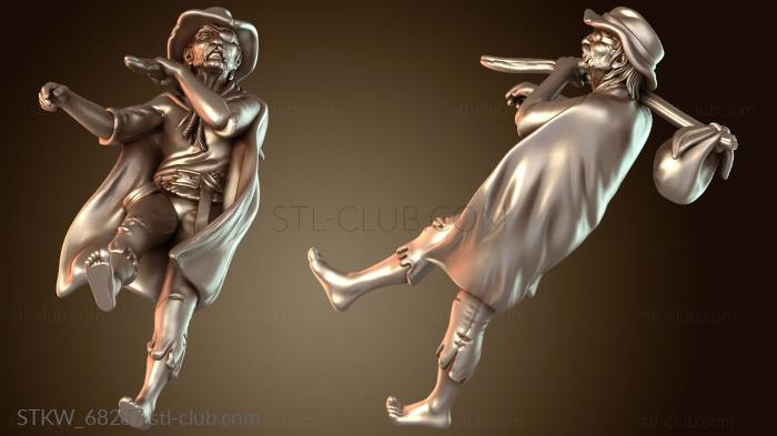 Military Деревенский житель, странник, бродящий