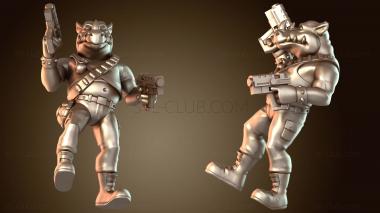 3D модель Злодеи РО Мародер (STL)