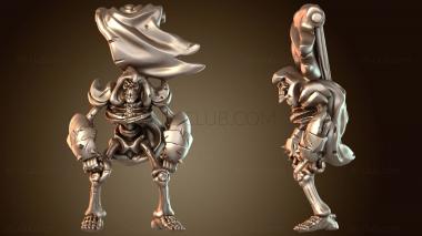 3D модель Злодеи Носитель Скелета (STL)