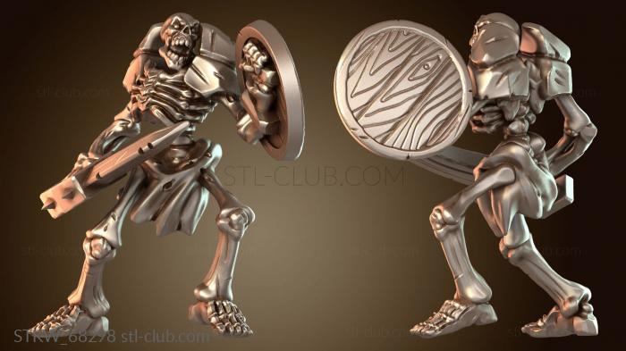 Military Злодеи Скелет Вождь