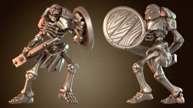 3D модель Злодеи Скелет Вождь (STL)