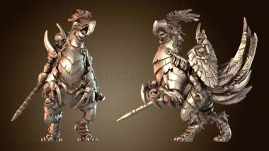 3D модель Винсент, рыцарь Ороносца (STL)