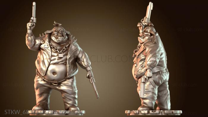 Military Спаун нарушителя