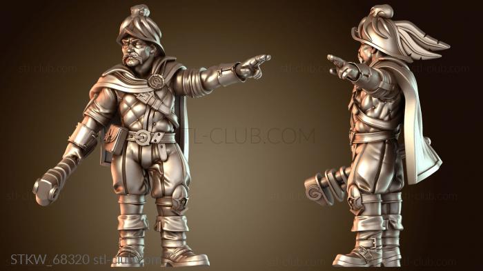 Military Сержант залпового огня, мужчина