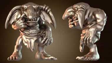 3D модель Гноблар в стиле вуду (STL)
