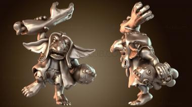 3D модель Проклятый Гноблар в стиле вуду (STL)