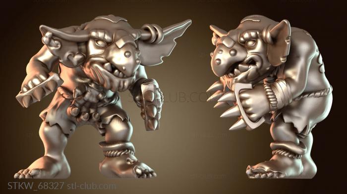 Гнобларный шут в стиле вуду