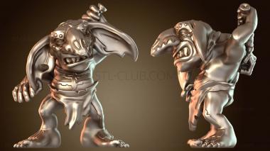 3D модель Гноблар в стиле вуду (STL)