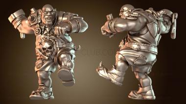 3D модель Огр Ночной Клинок в стиле Вуду (STL)