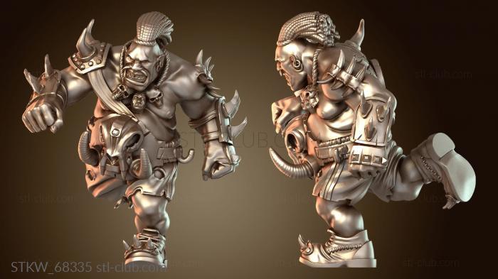 Набор огров в стиле вуду