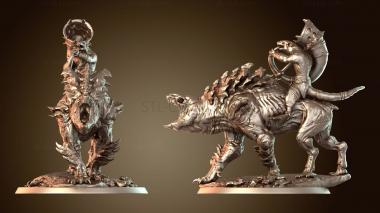 3D модель Прогулка Варвара Крыса Дикаря (STL)